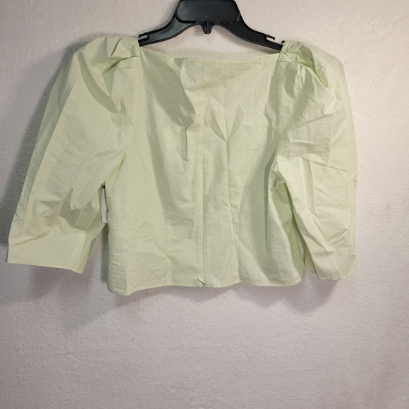 Vince Square Neck puff shoulder Size 0 - Picture 2 of 5